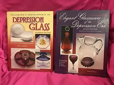 Buy Elegant Glassware Of Depression Era/Collectors Encyclopedia Of Depression Glass • 11.64£