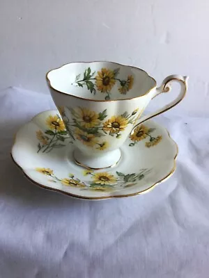 Buy Royal Standard Tea Cup & Saucer Set Floral Multicolor Fine Bone China England • 32.62£