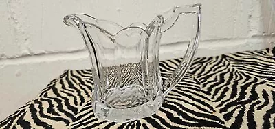 Buy Lovely Vintage Crystal Glass Ornate Pouring Jug • 1£