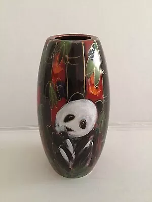 Buy Anita Harris Pottery Vase Panda • 52£