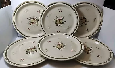 Buy Vintage Royal Doulton Lambethware Cornwall 10.5  Dinner Plates England Set Of 6 • 46.59£