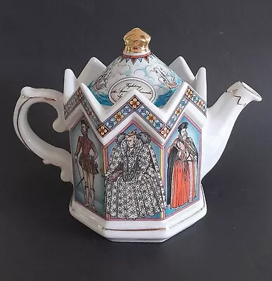 Buy James Sadler Collectible Elizabeth I Spanish Armada Ceramic Teapot • 5.99£