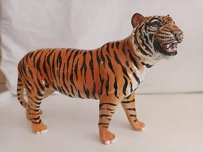 Buy Vintage Beswick Tiger Ceramic 1970's LARGE  Bengal Tiger Jungle Mid Century Cat • 120£