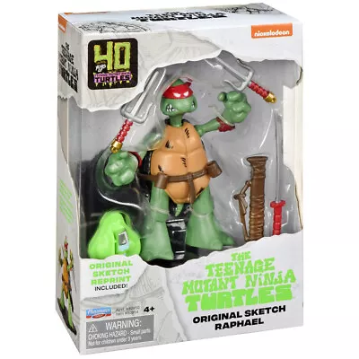 Buy Teenage Mutant Ninja Turtles Raphael Action Figure Original Sketch • 19.99£