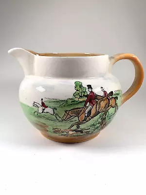 Buy Arthur Wood Jug Hunting Scene C1934 Back Stamp Arthur Wood Quality England • 9.99£