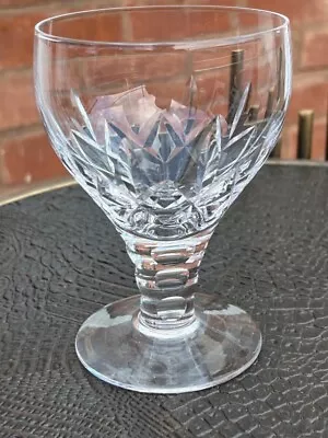 Buy Vintage Stuart Crystal Wine Glass Carlingford Pattern • 12.50£