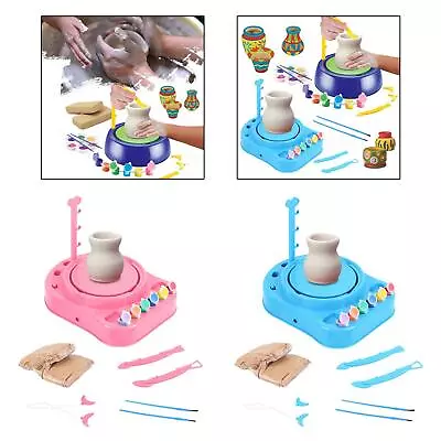 Buy Pottery Wheel For Kids Pottery Forming Machine, Adjustable DIY Mini Handmade • 29.63£