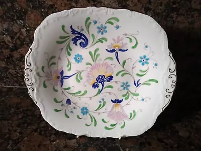 Buy Coalport ' Fanfare ' Eared CAKE PLATE - Hand Painted - Pristine Condition • 11£