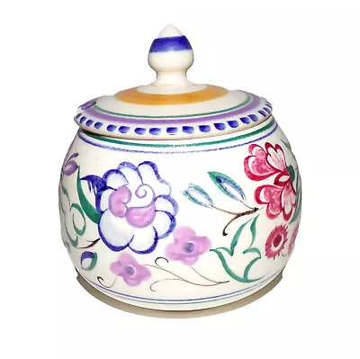 Buy Poole Pottery Traditional CS Floral Pattern Preserve Pot Or Sugar Bowl Shape 288 • 12.50£