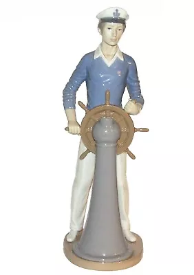 Buy Lladro Figurine Ornament  ' The Yachtsman '  #5206  1ST Quality  (6499) • 145£
