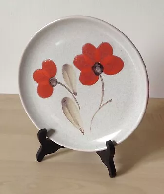 Buy French Artisan Pottery “Flora” Sarreguemines Plate With Display Stand • 10£