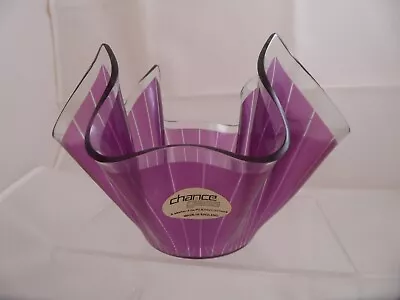 Buy Chance Glass Handkerchief In Purple • 5.99£