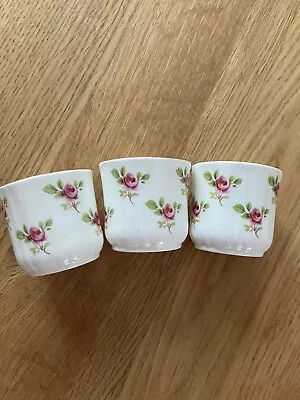 Buy Duchess Ditsy Rose Rosebud Bone China  Egg Cup Set Of 3 • 14.99£