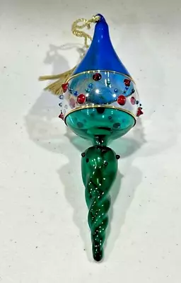 Buy Christmas Ornament Marquis WATERFORD Crystal Venetian Royal Gem Blown Glass 7  • 41.94£