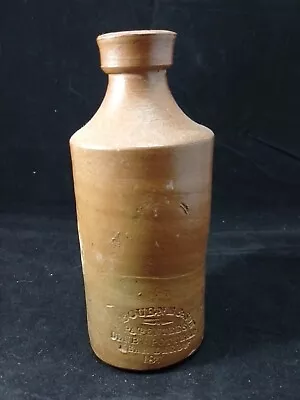 Buy Antique Denby Pottery Salt Glaze Stoneware Bottle 1871 Bourne And Son Pottery  • 19.99£