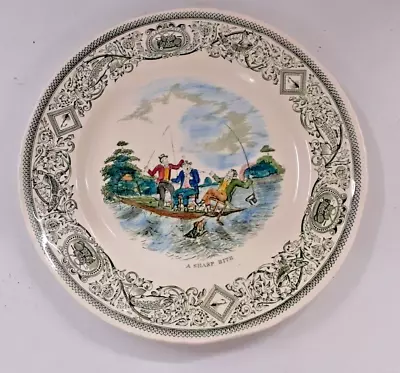 Buy Masons Angling Series Decorative Plate Ironstone Made In England Charity Sale • 8.99£