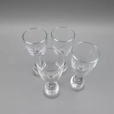 Buy Holmegaard Danish Modern Crystal PRINCESS Cordial Glasses - Set Of Four • 37.27£