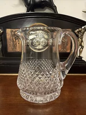 Buy Stuart Crystal Glass Water Jug 6.5  Tall Signed To Base • 29.99£