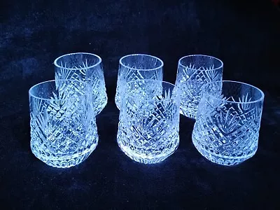 Buy Vintage Tyrone Crystal  Roly Poly Whisky Glass Antrim Cut • 100£
