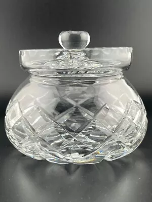 Buy Vintage Royal Brierley Crystal Lidded Preserve Jar • 12£