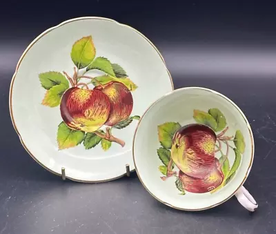 Buy Royal Grafton Apple Pattern Cabinet Cup & Saucer • 5.99£