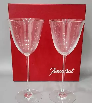 Buy Baccarat Fiora Wine Glasses Pair W/ Box • 139.78£