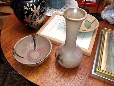 Buy Art Pottery BMP Canada Bowl And Vase Set • 23.29£