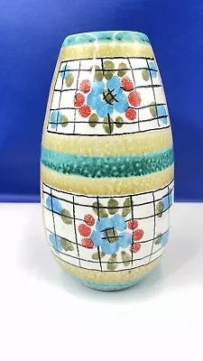 Buy Vase FRATELLI FANCIULLACCI Turquoise MCM 7.5  Italy Vintage Italian Pottery • 23.98£