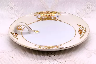 Buy NORITAKE Plate With Finger Loop Hand Painted/Gilded 5 5/8  Made In Japan • 8.34£