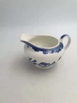 Buy Blue & White China Willow Pattern Porcelain Milk Jug Creamer Made In England • 15.99£