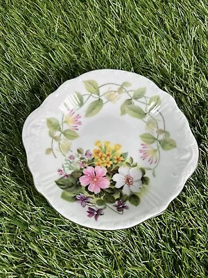 Buy Royal Grafton Bone China Country Flowers Decorative Plate • 12.99£