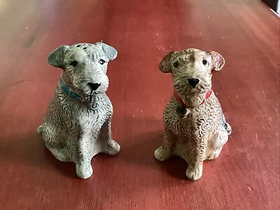 Buy Cath Kidston Original Vintage Stanley Dogs Salt & Pepper Pots Cruet Set - Used • 22.95£