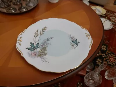 Buy Beautiful ,Queen Anne,Louise Pattern ,Cake Plate ,Bone China Gold Gilt ,VGC • 9.95£