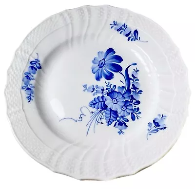Buy ROYAL COPENHAGEN Denmark Braided Blue Flower Porcelain Salad Plate 10/1624 • 40.13£