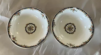 Buy Wedgwood Osborne Bone China R 4699 Cereal Bowls 6” Set Of Two • 46.59£