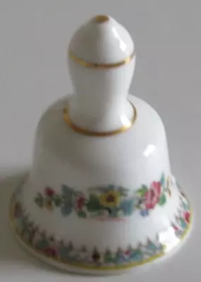 Buy Coalport Bone China Ming Rose Miniature Ceramic Bell With Ringer Made In England • 7.99£