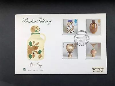 Buy GB FDC Studio Pottery 1987 Ashford Handstamp  • 2£