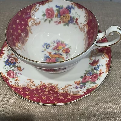 Buy Vintage Paragon Fine Bone China Cup And Saucer Bird And Flowers Pattern • 17£