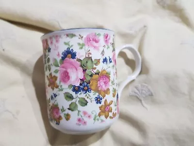 Buy Mint Cond Sadler Wellington Floral Flowers Drsign China Coffee Mug • 6.95£