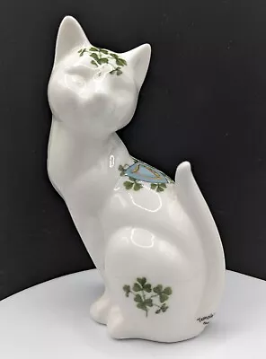 Buy Ireland Temple Bar Pottery Bone China Irish Harp Shamrock Kitten/Cat Figurine  • 12.99£