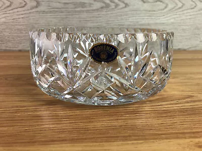 Buy Bohemia Czechoslovakia Hand Cut Lead Crystal Over 24% Glass Bowl  • 29.99£