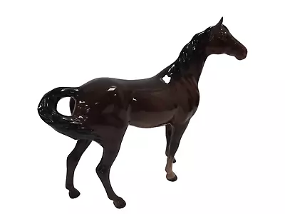 Buy Vintage Beswick Collectable Brown Horse Porcelain Figurine Home Decoration Retro • 9.99£