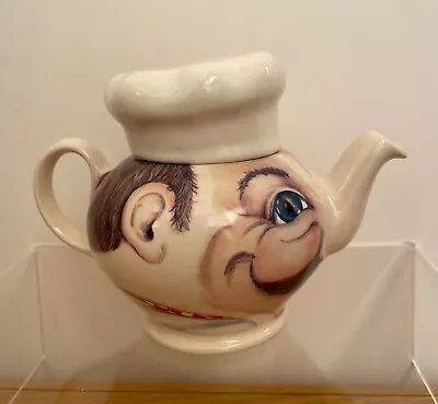 Buy Novelty Vintage Sadler Teapot Bursley Folk Charlie Cook England Collectable • 9.99£