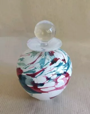 Buy Multi Coloured Splash Glass Perfume Bottle Poss Alum Bay Glass Isle Of Wight • 16£