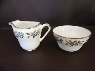 Buy Vintage Portland Pottery Creamer & Open Sugar Bowl • 17.86£