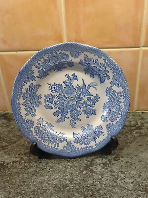 Buy Genuine Staffordshire Ironstone Blue & White Asiatic Pheasants Unicorn Plate • 12.95£
