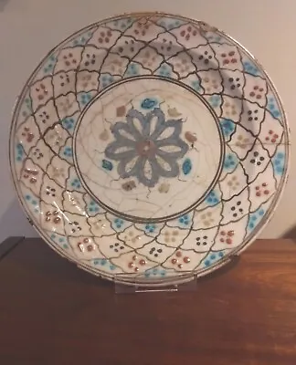 Buy Antique Safavid Kubachi Large Glazed Frit Dish 17C Persian Middle East • 132£