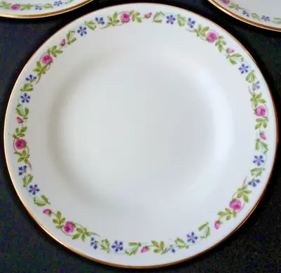 Buy Cauldon China - 8650 - TEA PLATES X 6 - Off White + Floral Border - Great Cond • 5.99£