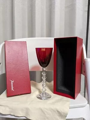 Buy Tall Wine Glass Baccarat Vega Fortissimo Crystal Glass Red With Box From JP New • 182.81£
