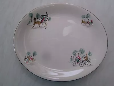 Buy Alfred Meakin Medium-sized Platter In The Gay Ninety's /nineties Design • 10£